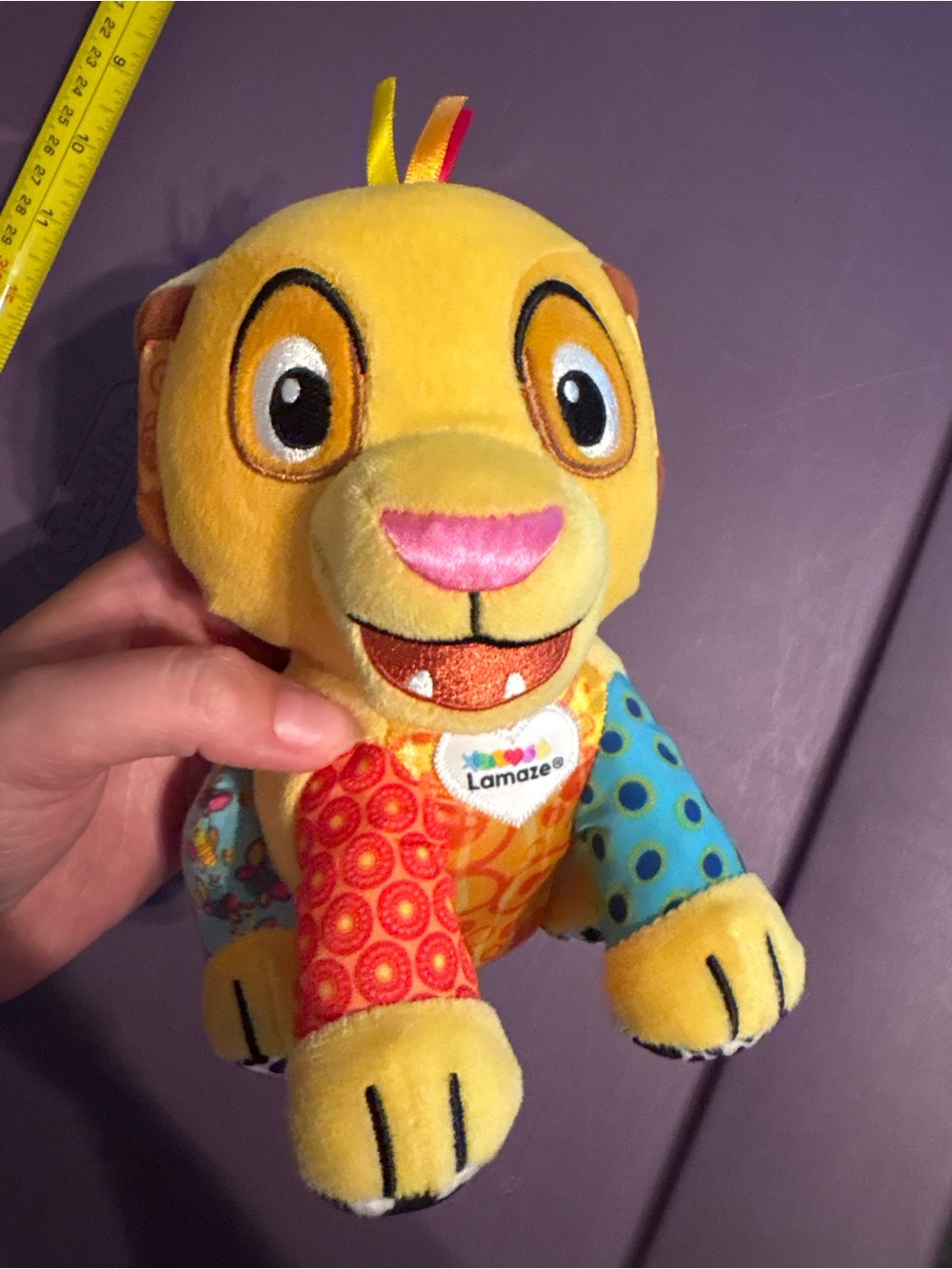 Lamaze Simba Rattle Toy